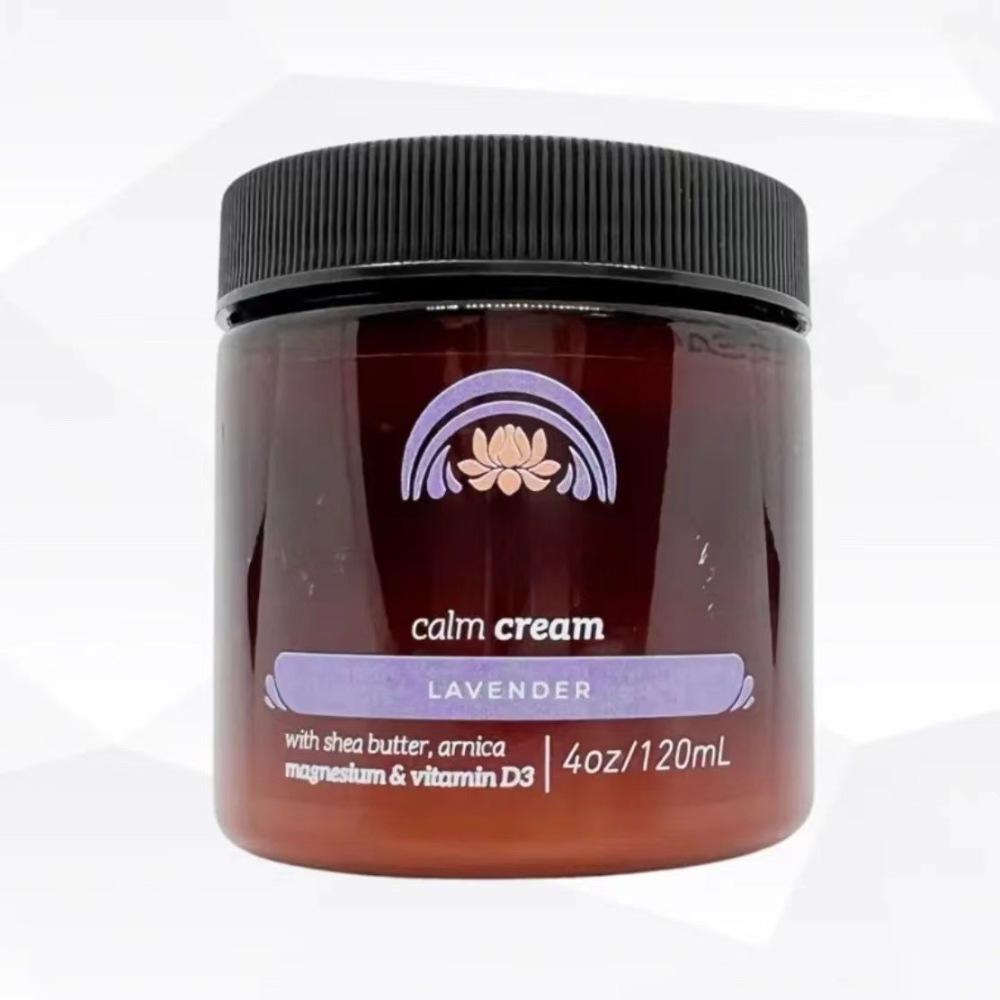 

Успокаивающий крем с магнием - витамин D3 - крем для мышц с магнием – 4 унции (Смесь для снятия боли) Lavender бистр коричневый