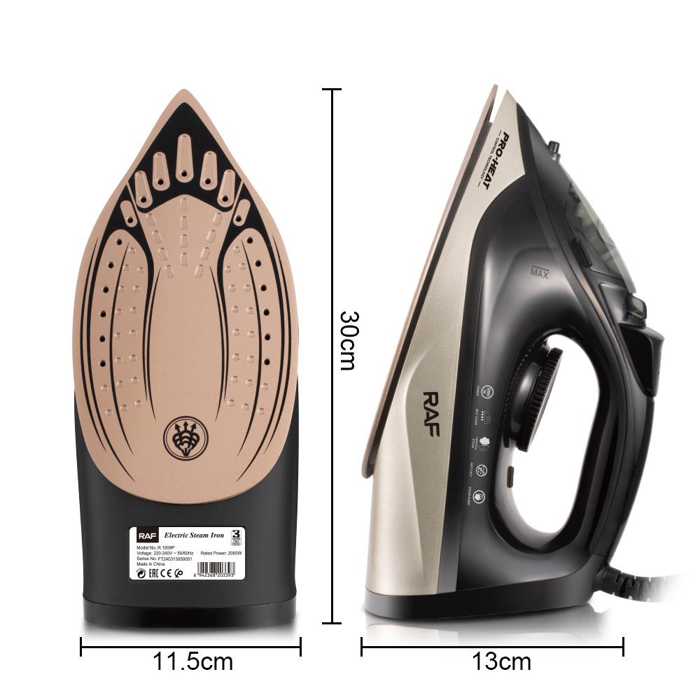Home Steam Iron, Handheld, Wall-Mountable, Corded, Dry/Wet Dual-Use, 2000W