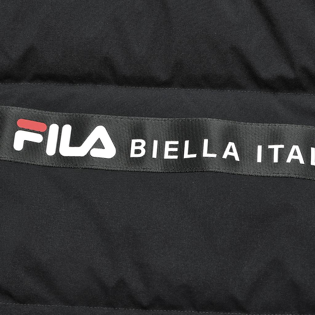 New FILA Down Jackets Men's Jet Black F51M349904A-BK