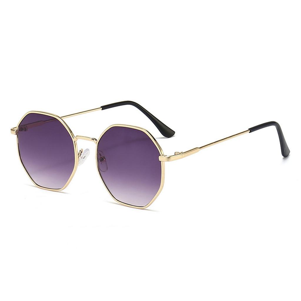 Occhiali da Sole Unisex Avanzati, Occhiali da Sole Retro con Montatura Larga, Specchio Piatto