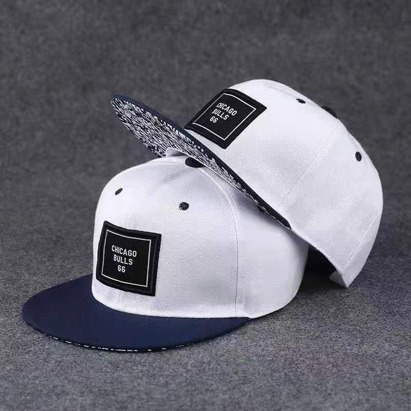 Hip Hop Hat Men's Flat Rim Hat Youth Couple Street Dance Baseball Cap Student Cap Women's Sun Protection Hat