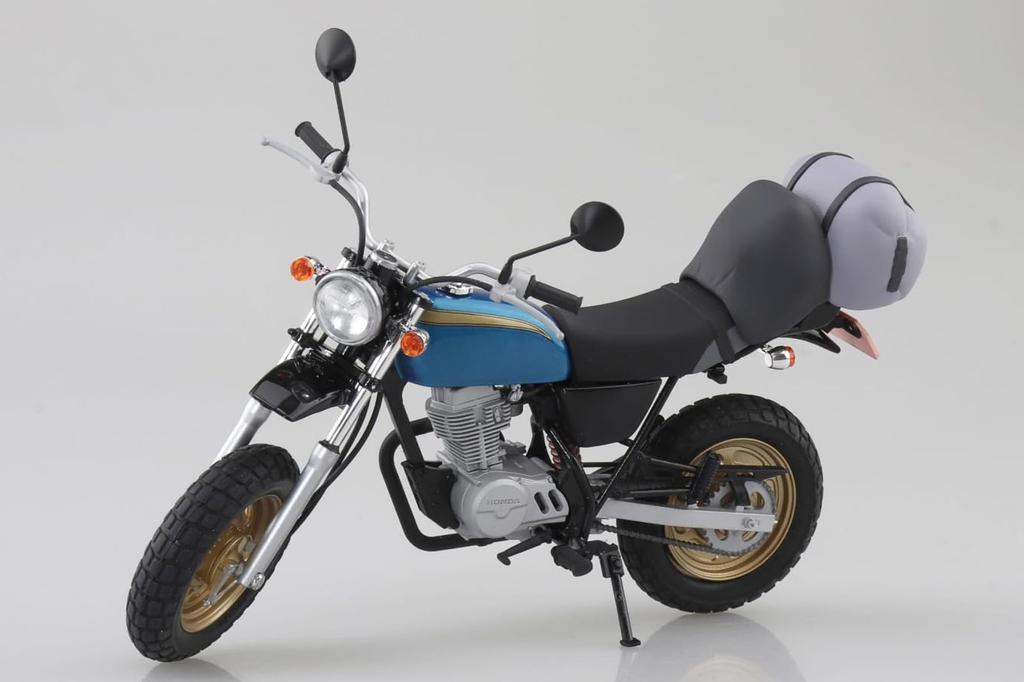 Aoshima Bunka Kyozai Yuru SEASON3 The Bike Series Ayano Mini Bike Scale Plastic Model Camp No.YU-02 Toki's 1/12 Color-Coded (Motorcycle)