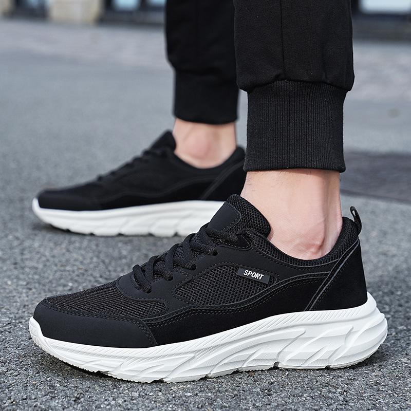 Sneakers Spring and Autumn New Double Net Casual Sneakers Outdoor Lightweight Running Shoes Large Size Shoes