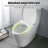2Pc/Set Universal Toilet Seat Cover Soft Wc Paste Toilet Sticky Seat Pad Washable Bathroom Seat Lid Cover Pad Cushion