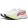Li-Ning Light And Shadow Beng Technology Body Measurement Shock Absorption Non-Slip Breathable Low-Top Running Shoes Men sneaker White Red ARHS037-7