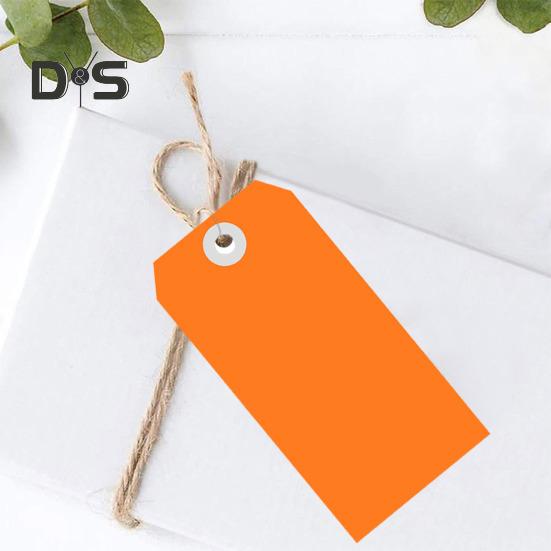 100Pcs Blanks Shipping Tags with Wire Hang Tags Food Clothing Wine Labels for Labeling Inventory Crafts