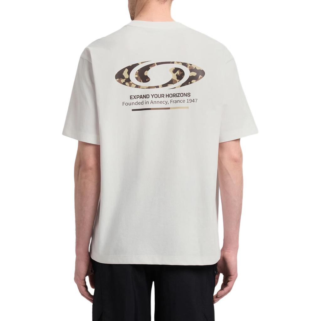 Men's T-Shirt SALOMON SS26 T-Shirt Men's White