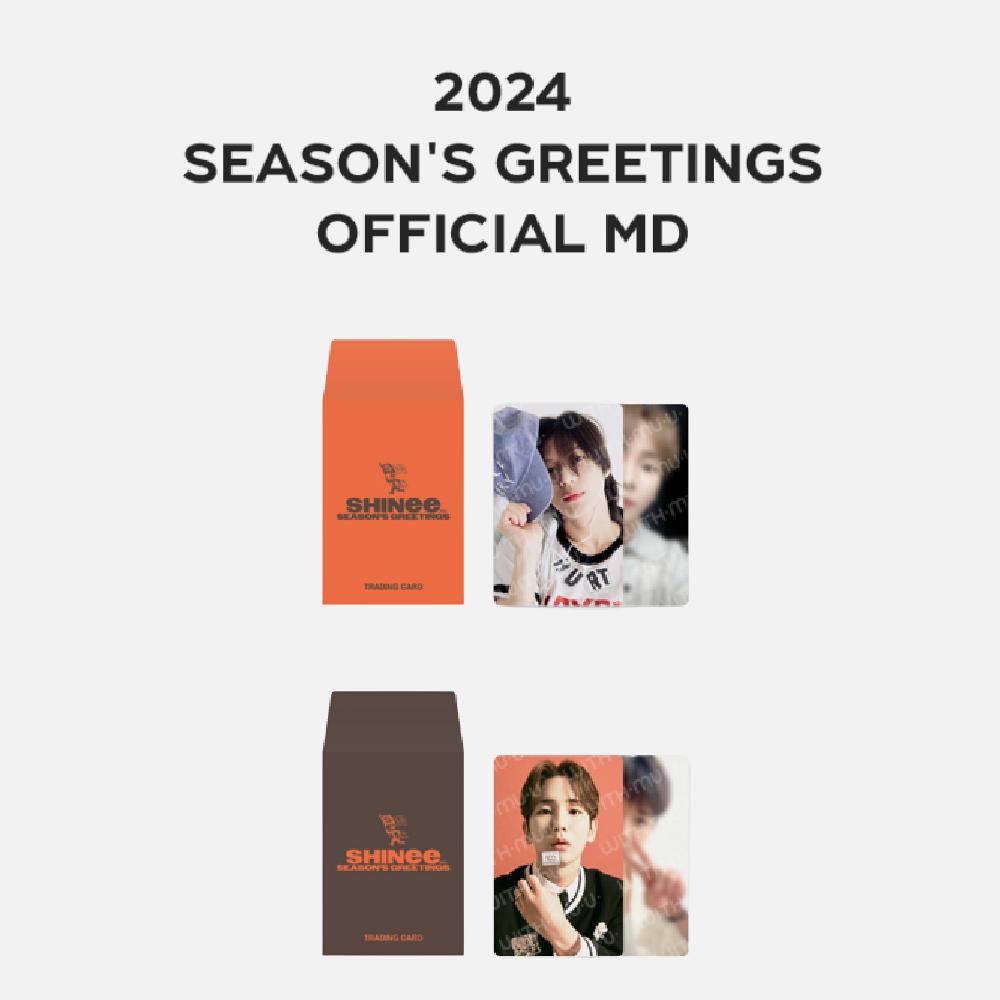 

Оформите предзаказ Набор случайных коллекционных карточек SMTOWN 2024 Season s Greetings SHINee ver.