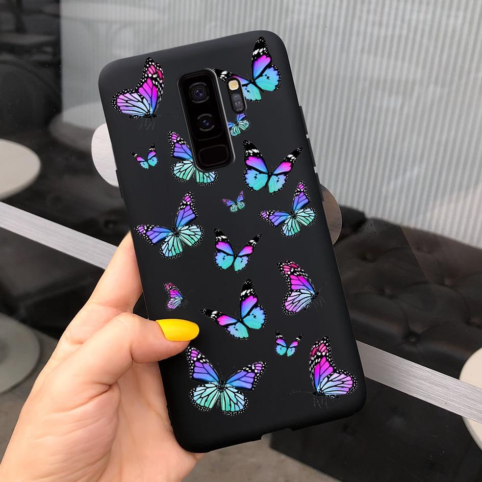 For Samsung Galaxy S9 Case G960F/DS Phone Cover Luxury Cartoon Soft Slim Funda For Samsung S9 Plus G965F S9+ Coque S9Plus Bumper