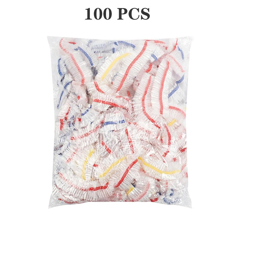 

Plastic Bowl Covers,100/ 200 PCS PE Food Grade Food Covers, Elastic Bowl Covers for Bread Proofing, Reusable Plate Dish Cover