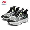Hapi Bear Boys' Breathable Double Mesh Lightweight Sports Shoes for Spring and Autumn