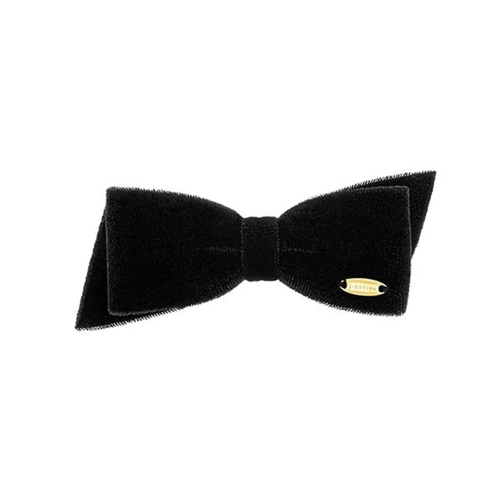 LALA Velvet Mini Ribbon Hairpin (JALJHP3BF824FA000)
