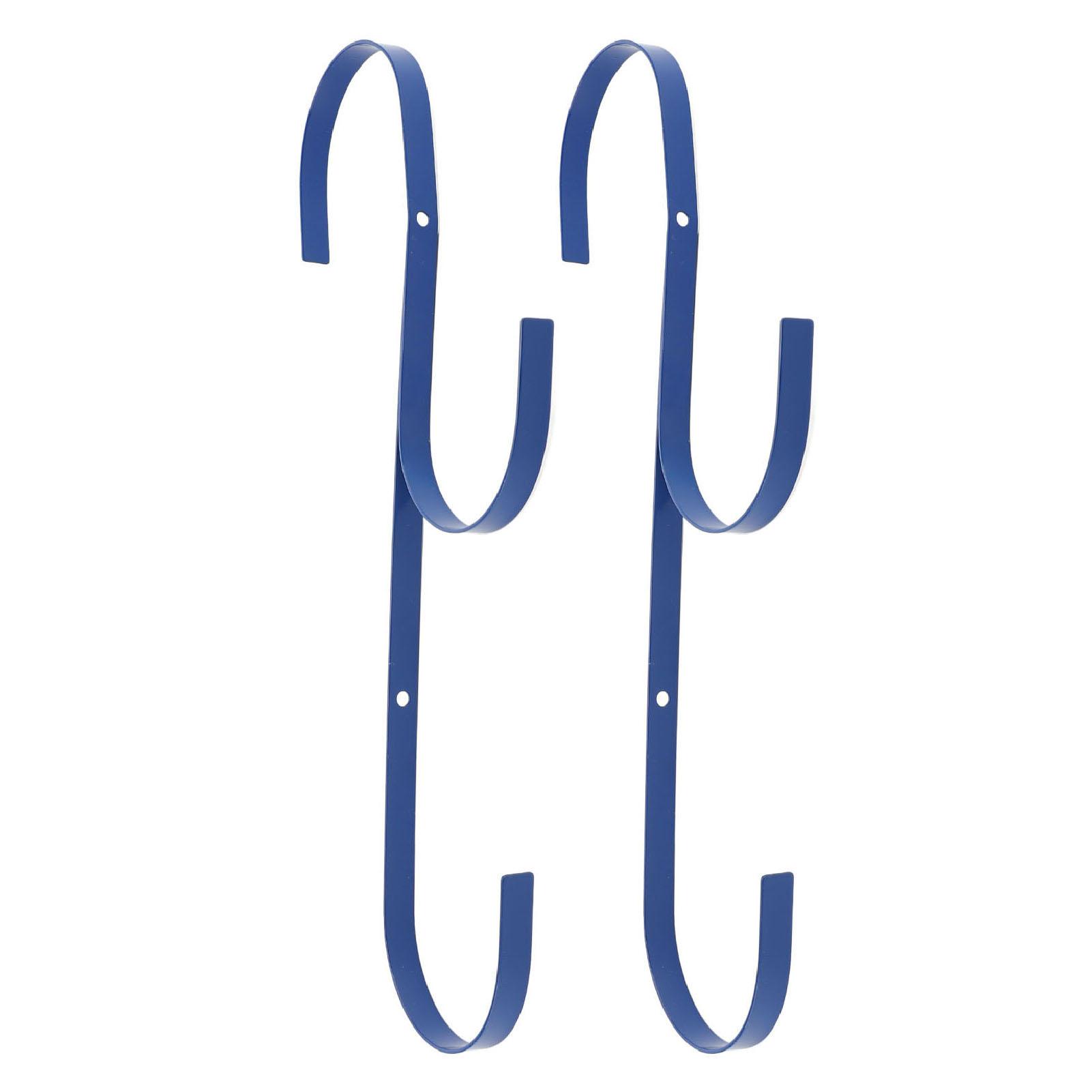 2 шт. Крючок-вешалка для шеста бассейна Алюминиевый Простота установки Аксессуары для бассейна Крючок для телескопического шеста Сачок