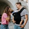Baby Carrier Ergonomic Back Carrier Urban 100% Cotton Black