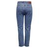 Only Emily Life High Waist Straight Raw Crop Ankle MAE06 джинсы