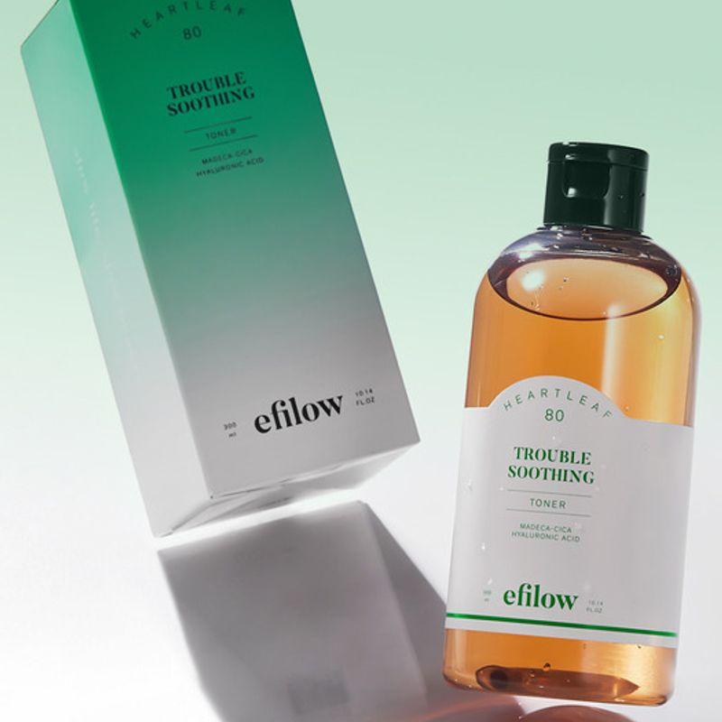 Eoseongcho 80 Hyaluronic Acid Trouble Soothing Mildly Acidic Vegan Toner 300ml