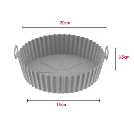Silicone Baking Pans Set, Air Fryer Accessories for Cake Decorating, Muffin Molds, Kitchen Utensils & Gadgets, Aerogrill