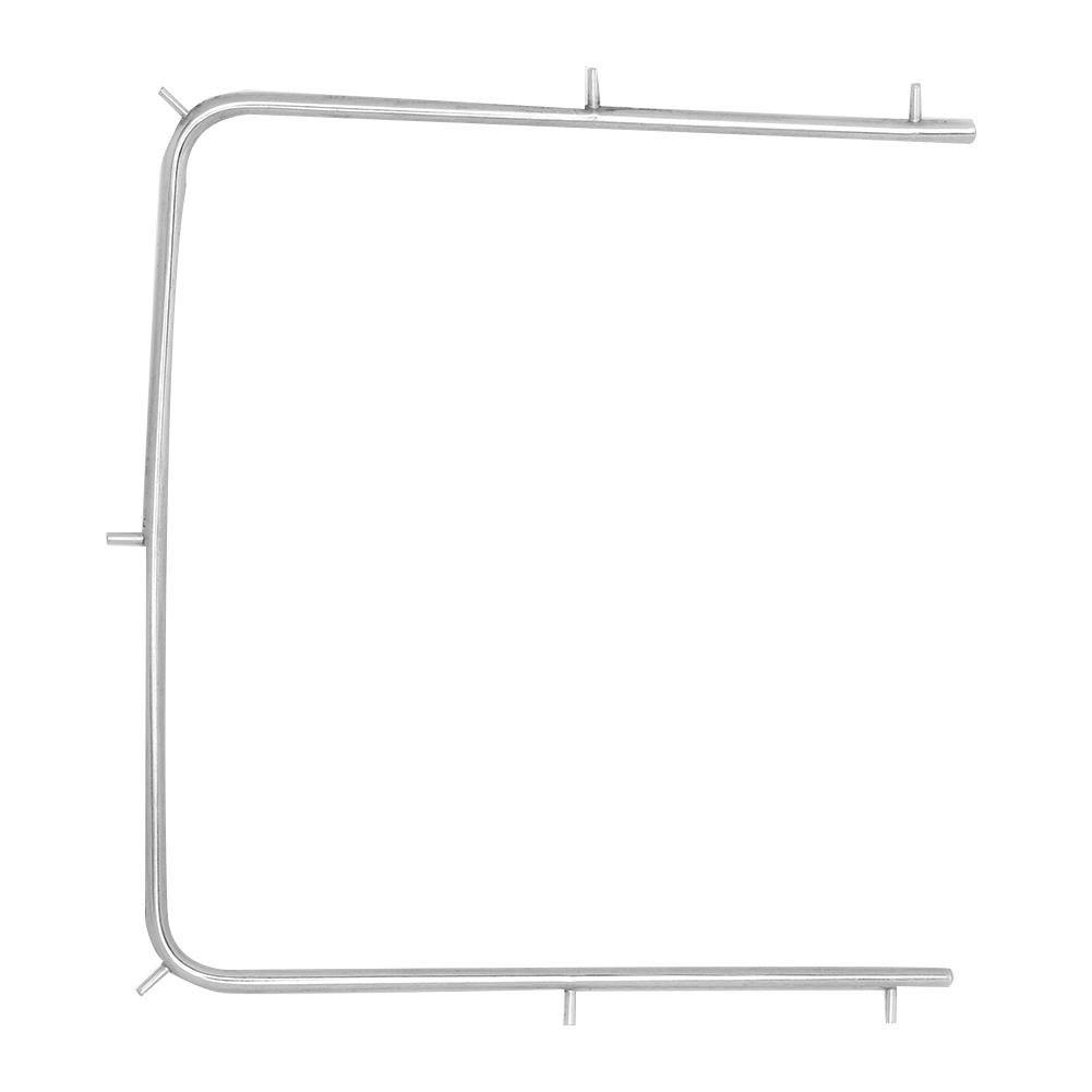 Rustfritt stål gummidamrammeholder Instrument autoklaverbar Tannlaboratorieutstyr Tilbehør