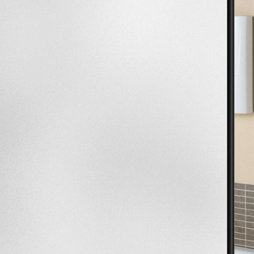 Decorative Frosted Window Stickers Privacy Film Privacy Window Film 30*300cm Translucent Film Non-adhesive Design
