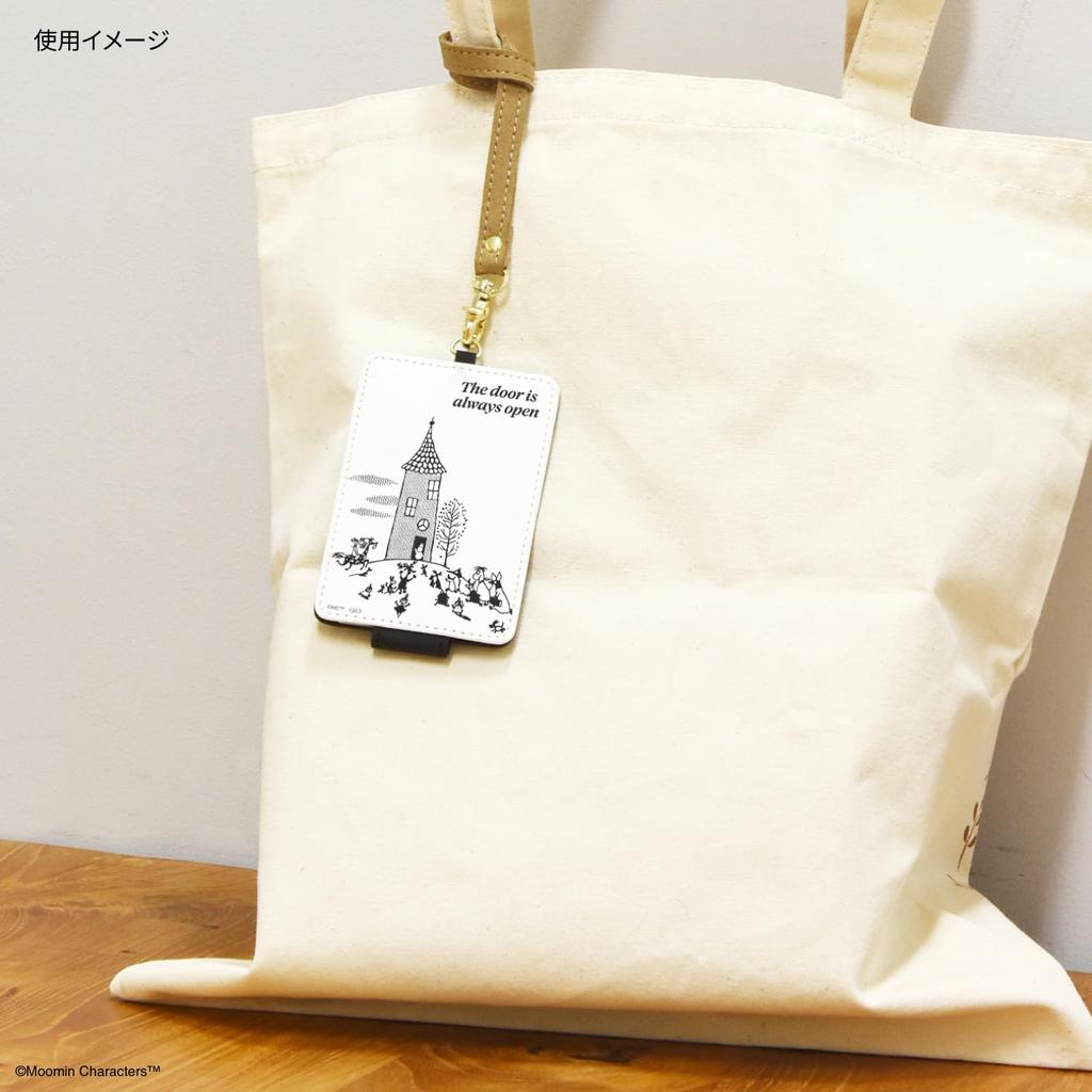 Gourmandies Moomin 80th Anniversary IC Card Case Moomin House MMN-238A