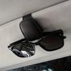 1pc Car Sun Visor Glasses Holder, PVC Material, Vehicle Eyewear Clip, Auto Interior Accessory, Storage Organizer for Glasses