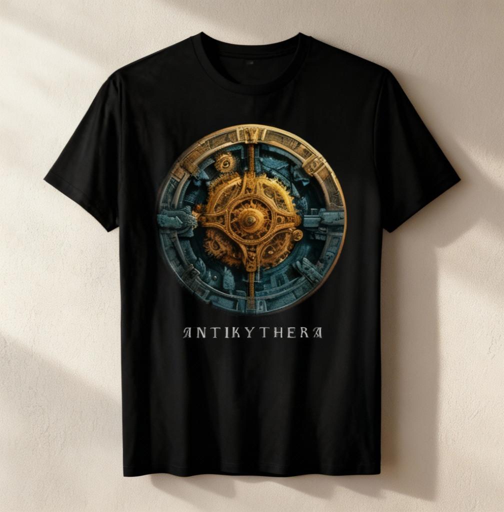 NEW LIMITED Antikythera Mechanism Greek Computer Ancient Greece T-Shirt NWT XXXL