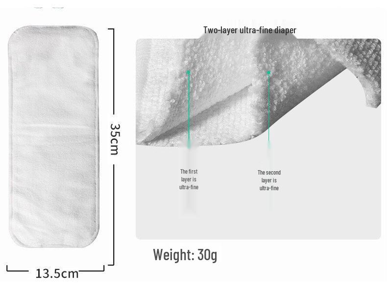

Регулируемые многоразовые тканевые подгузники для детей 1-3 лет