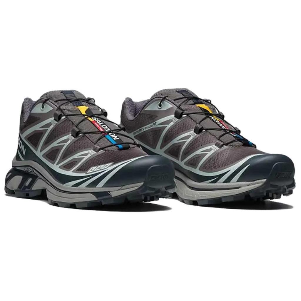 SALOMON XT 6 Mesh Low Top Outdoor Shoes Unisex Taupe L47445100