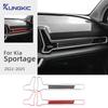 Carbon Fiber Style Interior Sticker for Kia Sportage NQ5 2022 2023 2024 2025 LHD RHD Interior Panel