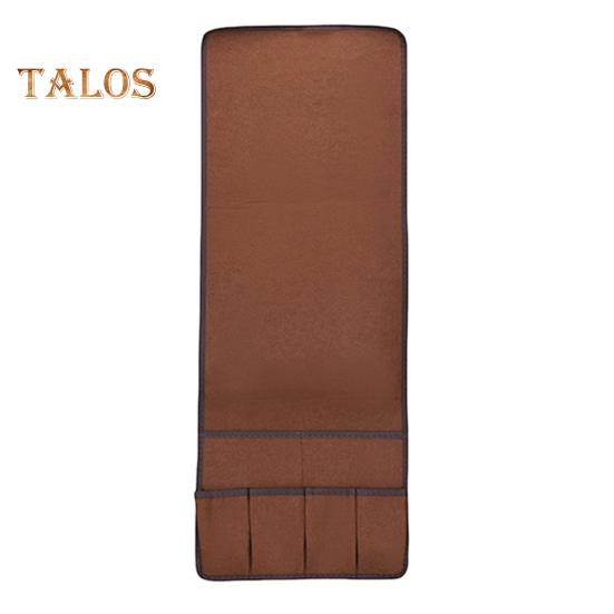 

Подвесная сумка для хранения, органайзер для подлокотника дивана с 6 карманами, простая установка, органайзер для дивана-реклайнера, держатель для пульта дистанционного управления коричневый