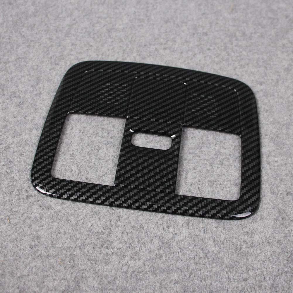 RUIQ Toyota New Rise 200-serien Exklusiv Interiör Framrum Lampa Panel Cover Trim Exklusivt Designad för Toyota RAIZE Kolfiber (Svart