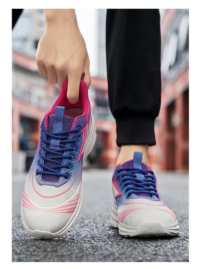 Unisex Plus Size Lightweight Mesh Sneakers - Breathable, Shock-Absorbing, Soft Sole Running Shoes (Sizes 45-46)