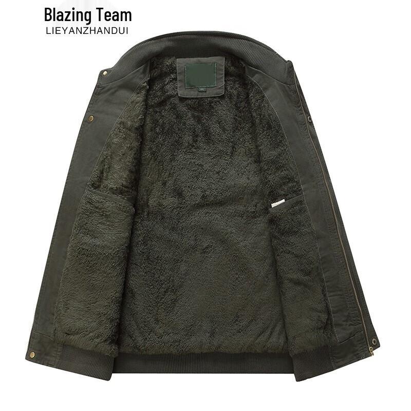 Men's Winter Multi-Pocket Fleece-Lined Vest