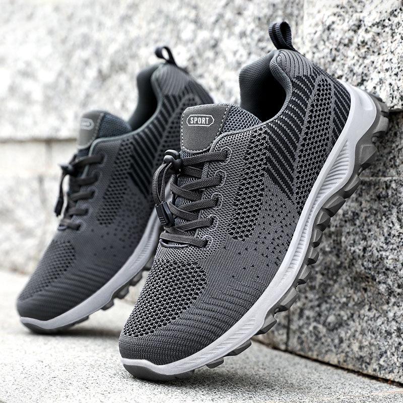 Men's Comfort Walking Shoes for Travel - Soft Sole & Elderly-Friendly Gift, Couples Sports Sneakers