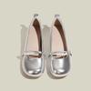 Small Inner Height Increase Pearl Mary Jane Single Shoes Women's New 3233 Small Size Women's Shoes