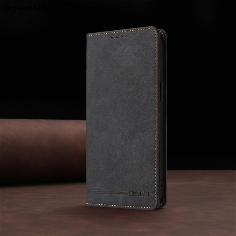 Flip Leather Case For Realme Narzo 20 30A 50 60X 70 70X 80 80X N53 N63 N65 Pro 4G 5G Casing Phone Cover Wallet Card Slot Shockproof Anti-Drop