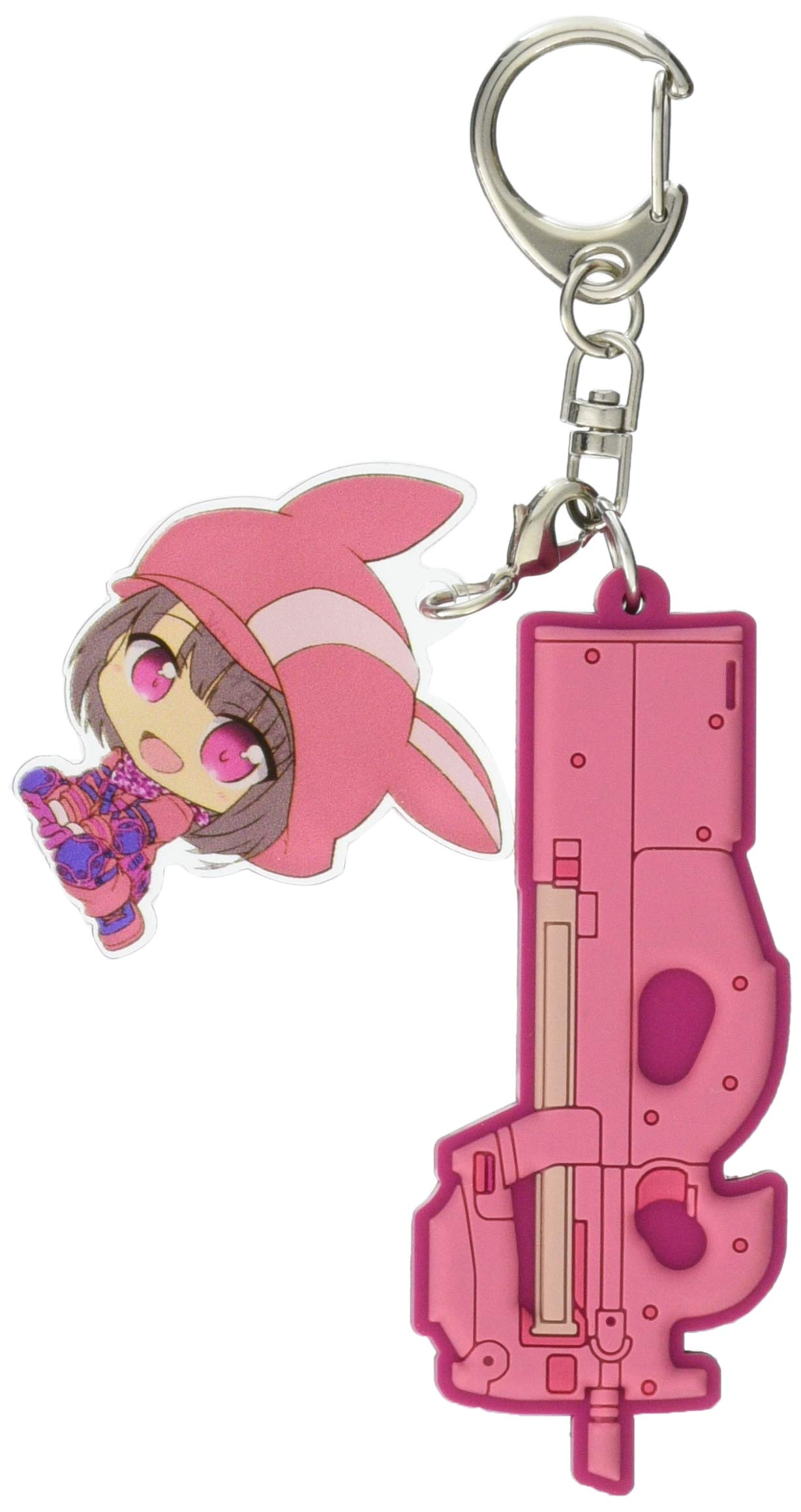 

Sword Art Online Alternative Gun Gale Online T.W.G. Len & Pee-chan Keychain