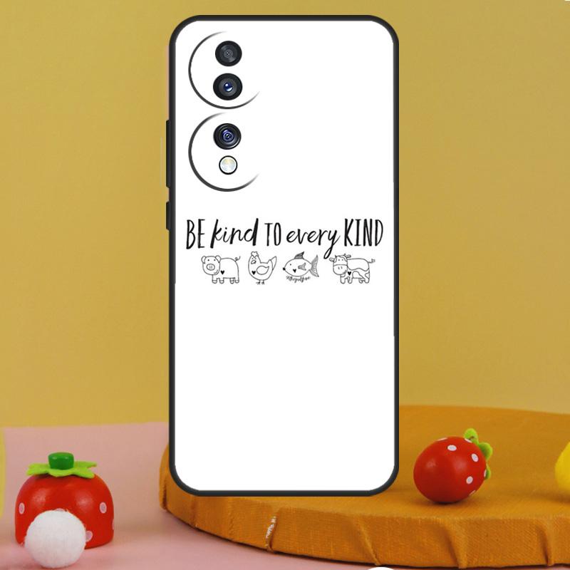 LOVE VEGGIE Vegetarian VEGAN Case For Honor 200 Pro X9c X9a X8a X7a X6a X7 X8 X9 X8b X9b 50 70 90 Magic 6 5 Lite Cover