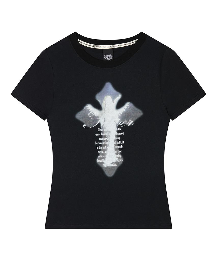 LUVISTRUE El Cross Fairy Graphic Tee(Black)