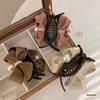 Elegant Bow Hair Clip - Large High-End Headdress for Women
