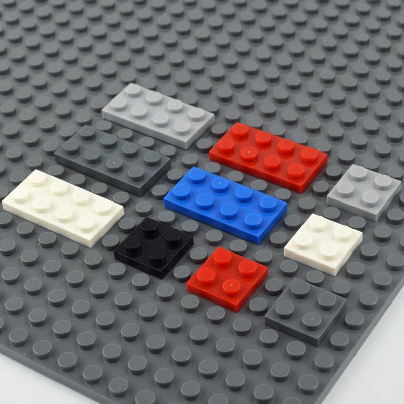 Thin Figures Bricks 2x2 Dots 3022 DIY Educational Creative Size DIY Bulk Set Building Blocks Compatible Classic Parts