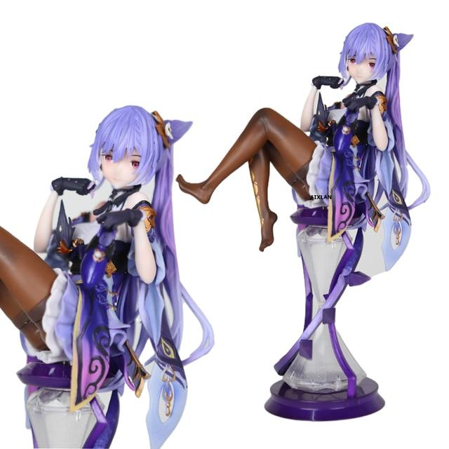 22cm Genshin Impact Figure Ganyu 1 /7 Static Figure Game Genshin Impact Collectible Decoration Anime Pvc Collection Doll Toys