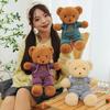 Plush Teddy Bear Doll in Hoodie - Sitting Version, High-Grade Wedding Toy