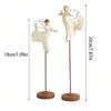 Weihnachtsserie Desktop Harz Krippe Ornament