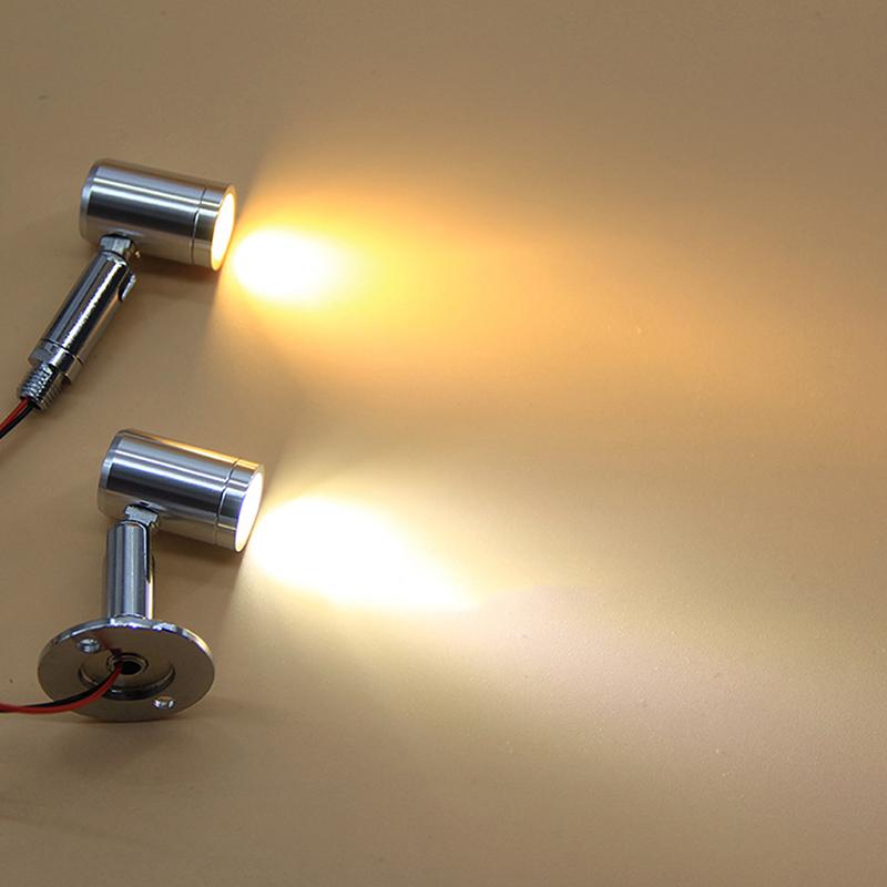 Led Usb Spotlight Mini Led Ceiling Down Lights Jewelry 12V Interface Shop Cabinet Interior Toy Decoration Desktop
