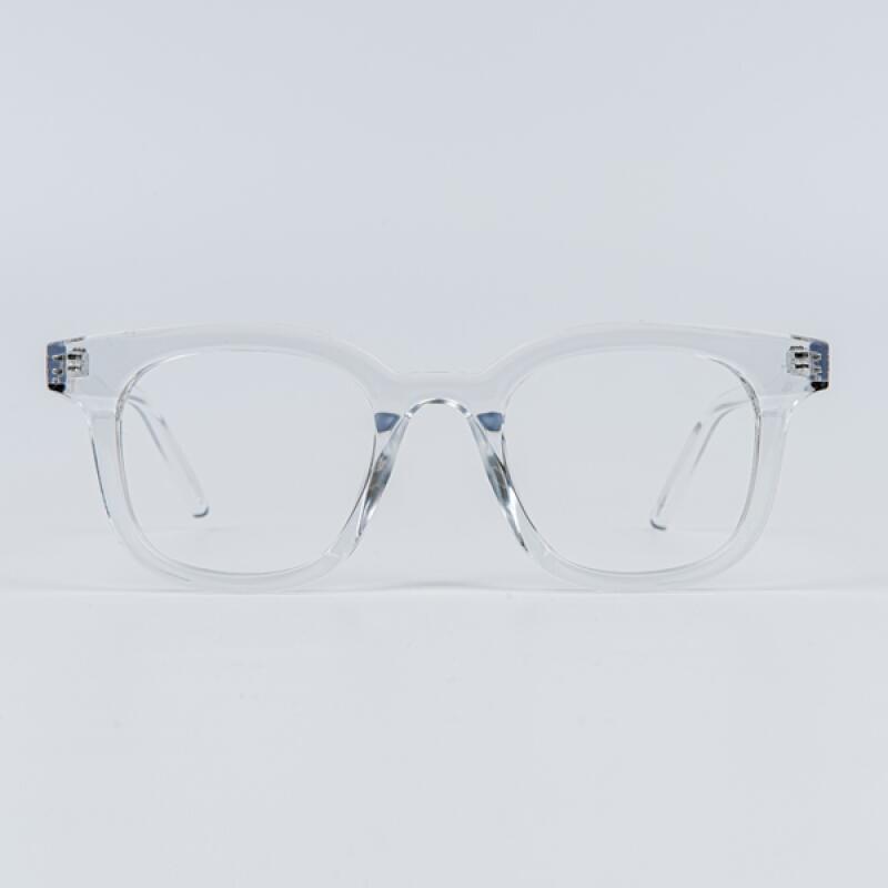 SBKA Jade-C02 Clear Horn-Rimmed Glasses