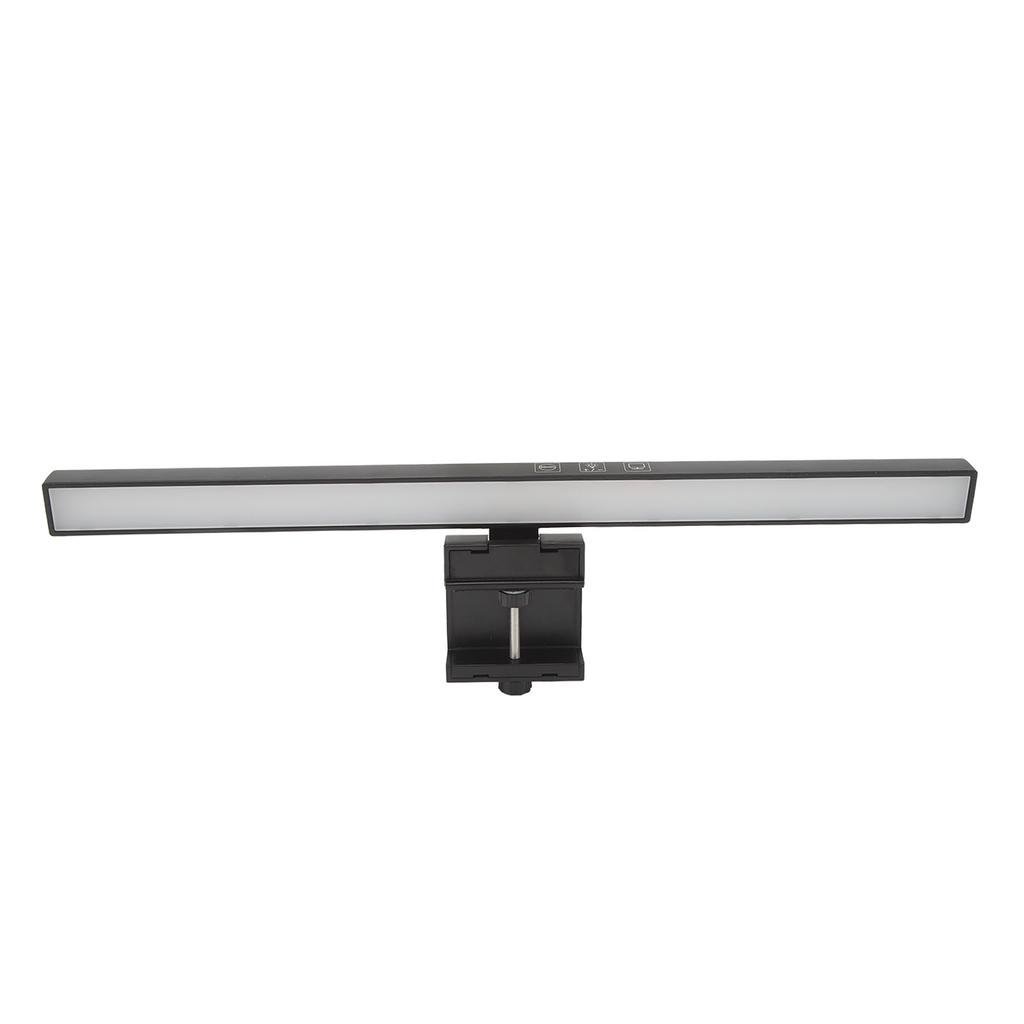 Black Laptop Monitor Lamp Anti Blue Light Eye Care LED Computer Monitor Light Bar 33cm