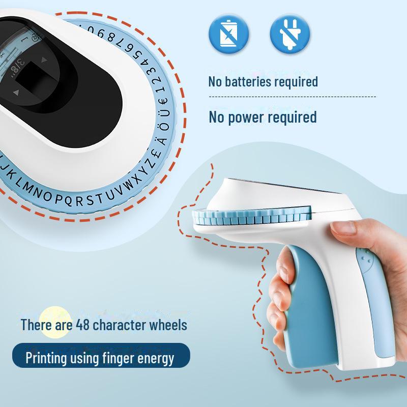 Phomemo E975 Stylish Portable Ribbon Label Printer for DIY Home Logos
