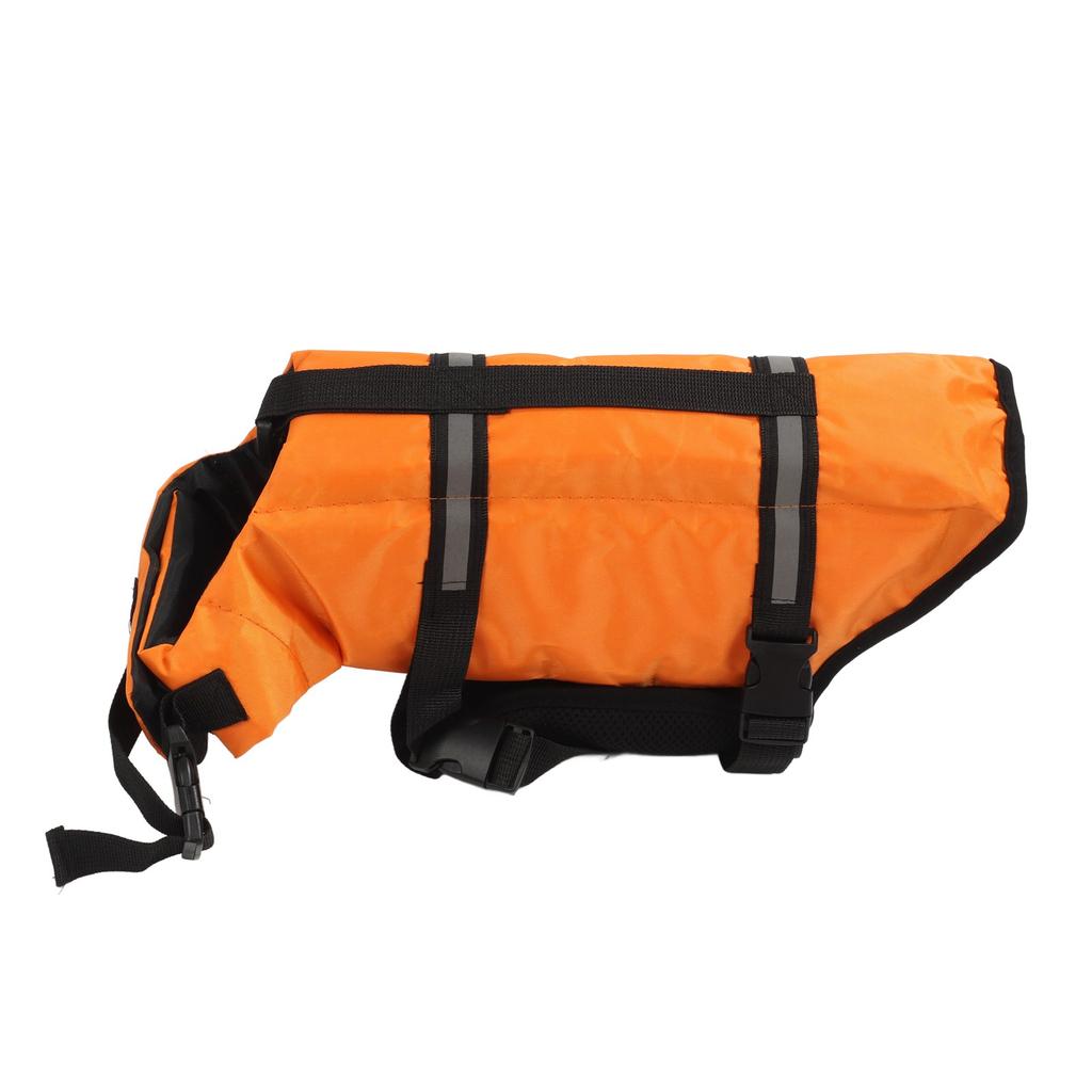 Dog Life Jacket Comfortable Adjustable High Visibility High Flotation Pet Life Vest for Swimming