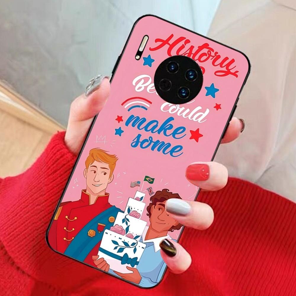 

Red White Royal Blue Phone Case For Huawei Mate 10 20 30 40 50 lite pro Nova 3 3i 5 6 SE 7 pro 7SE Huawei Mate10Pro